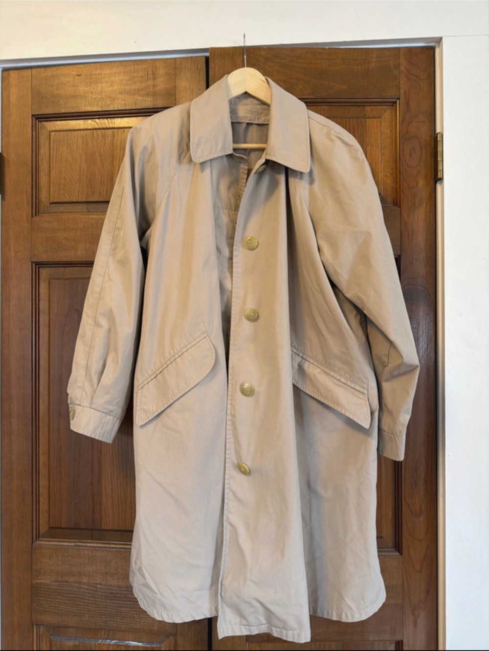 Source Unknown Beige Trench Coat